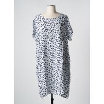 DREAM VALLEY - Robe mi-longue blanc en coton - Femme - Taille 36 - Modz