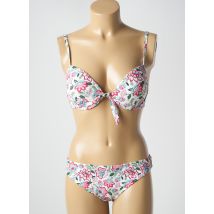 ADMAS - Maillot de bain 2 pièces blanc en polyamide - Femme - Taille 46 - Modz