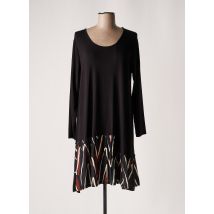 G!OZE - Robe mi-longue noir en polyester - Femme - Taille 40 - Modz