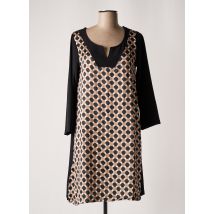G!OZE - Robe mi-longue noir en polyester - Femme - Taille 42 - Modz
