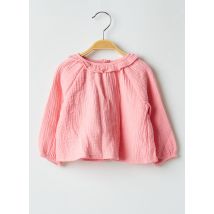 OLIVIER LONDON - Blouse rose en coton - Fille - Taille TU - Modz