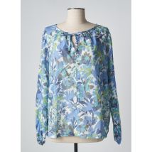 HAJO - Blouse bleu en coton - Femme - Taille 40 - Modz