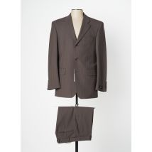 DIGEL - Costume de ville marron en laine vierge - Homme - Taille TU - Modz