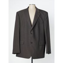 DIGEL - Blazer marron en laine vierge - Homme - Taille 6XL - Modz