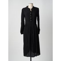 CHERRY PARIS - Robe mi-longue noir en viscose - Femme - Taille 38 - Modz