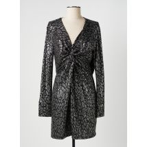 PLEASE - Robe courte noir en polyamide - Femme - Taille 38 - Modz