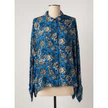 IMPREVU - Chemisier bleu en viscose - Femme - Taille 38 - Modz