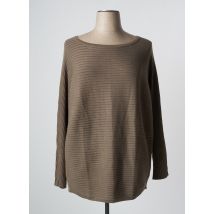 YESTA - Tunique manches longues vert en viscose - Femme - Taille 50 - Modz