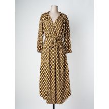 BLUTSGESCHWISTER - Robe longue marron en polyester - Femme - Taille 38 - Modz