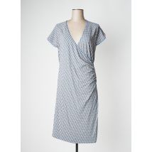 KING LOUIE - Robe mi-longue bleu en viscose - Femme - Taille 44 - Modz