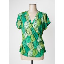 CISSI OCH SELMA - T-shirt vert en viscose - Femme - Taille 40 - Modz
