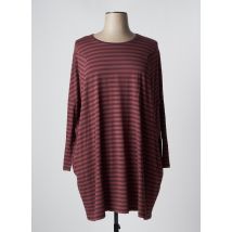 MES SOEURS ET MOI - Robe mi-longue marron en viscose - Femme - Taille 36 - Modz