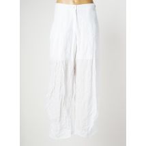 MAIS IL EST OU LE SOLEIL - Pantalon large blanc en coton - Femme - Taille 44 - Modz
