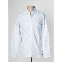FYORD - Chemise manches longues bleu en coton - Homme - Taille S - Modz