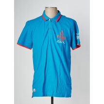 FYORD - Polo bleu en coton - Homme - Taille M - Modz