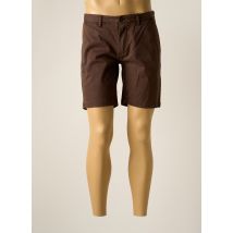 FYORD - Short marron en coton - Homme - Taille 40 - Modz