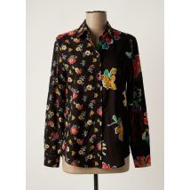 DESIGUAL - Chemisier noir en coton - Femme - Taille 34 - Modz