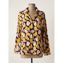 COMPAÑIA FANTASTICA - Chemisier jaune en viscose - Femme - Taille 34 - Modz