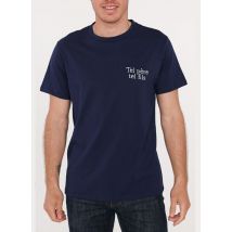 PM MERE & FILLE - T-shirt bleu en coton - Femme - Taille 44 - Modz