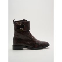 ANAKI - Bottines/Boots marron en cuir - Femme - Taille 40 - Modz