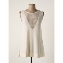WEILL - Débardeur beige en merinos - Femme - Taille 38 - Modz