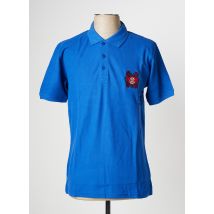 CHRISTIAN LACROIX - Polo bleu en coton - Homme - Taille S - Modz