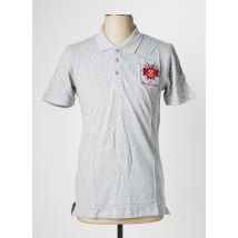 CHRISTIAN LACROIX - Polo gris en coton - Homme - Taille XL - Modz