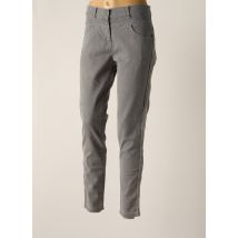 MAE MAHE - Jeans coupe slim gris en coton - Femme - Taille 40 - Modz