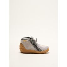 BOPY - Chaussons/Pantoufles gris en textile - Garçon - Taille 20 - Modz