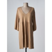 RUE MAZARINE - Robe mi-longue beige en modal - Femme - Taille 40 - Modz