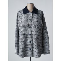 GRACE & MILA - Veste casual bleu en polyester - Femme - Taille 36 - Modz