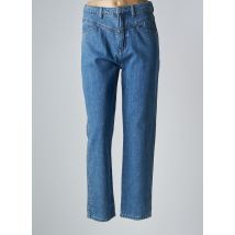 LAURE + MAX - Jeans coupe droite bleu en coton - Femme - Taille 38 - Modz