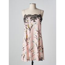 LE CHAT - Nuisette/combinette rose en viscose - Femme - Taille 38 - Modz