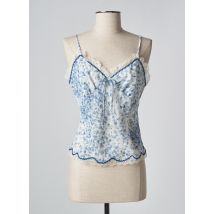 MARJOLAINE - Top/Caraco bleu en polyester - Femme - Taille 38 - Modz
