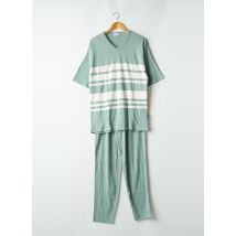 HOM - Pyjama vert en coton - Homme - Taille 38 - Modz