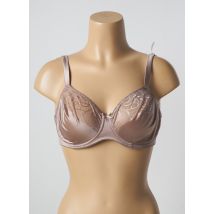 CONTURELLE - Soutien-gorge marron en polyamide - Femme - Taille 100D - Modz