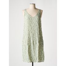 YERSE - Robe mi-longue vert en viscose - Femme - Taille 34 - Modz