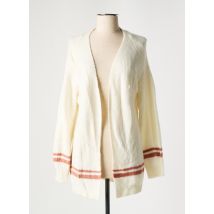 YAYA - Gilet manches longues beige en polyamide - Femme - Taille 38 - Modz