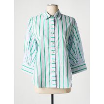 POUPEE CHIC - Chemisier vert en coton - Femme - Taille 44 - Modz