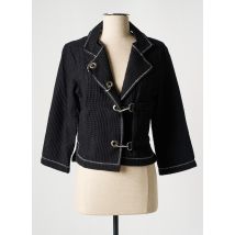 LOLESFILLES - Veste casual noir en coton - Femme - Taille 38 - Modz