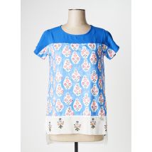 LOLITAS&L - Top bleu en coton - Femme - Taille 40 - Modz