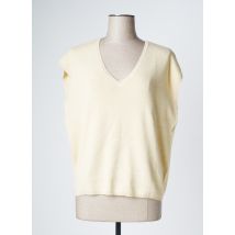 YAYA - Pull beige en acrylique - Femme - Taille 34 - Modz