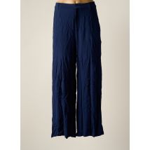 NICE THINGS - Pantalon large bleu en viscose - Femme - Taille 36 - Modz