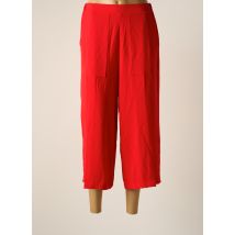 POUPEE CHIC - Pantacourt rouge en polyester - Femme - Taille 36 - Modz