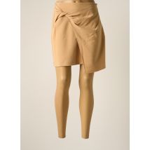 YAYA - Jupe courte beige en polyester - Femme - Taille 36 - Modz