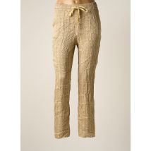 YAYA - Pantalon slim beige en viscose - Femme - Taille 34 - Modz