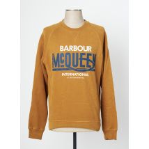 BARBOUR - Sweat-shirt jaune en coton - Homme - Taille S - Modz