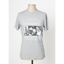 BARBOUR - T-shirt gris en coton - Homme - Taille S - Modz