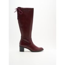 MADISON - Bottes violet en cuir - Femme - Taille 41 - Modz