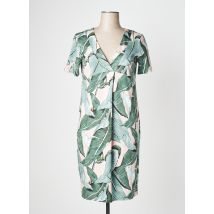 MAX MARA - Robe mi-longue vert en coton - Femme - Taille 34 - Modz